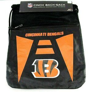 Cincinnati Bengals NFL Cinch Back-Sack Black Draws